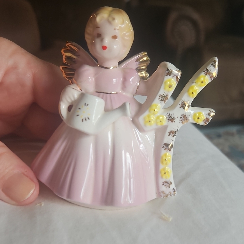 Josef Originals Pink Angel Figurine